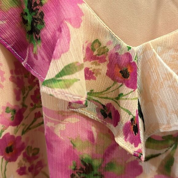 THREE EIGHTY TWO FLORAL SLIP DRESS SIZE M New with Tag - Picture 3 of 6